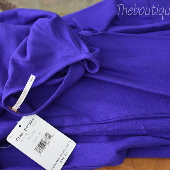 FREE PEOPLE CLEAR SKIES cold shoulder TUNIC dress - Picture 3 of 7